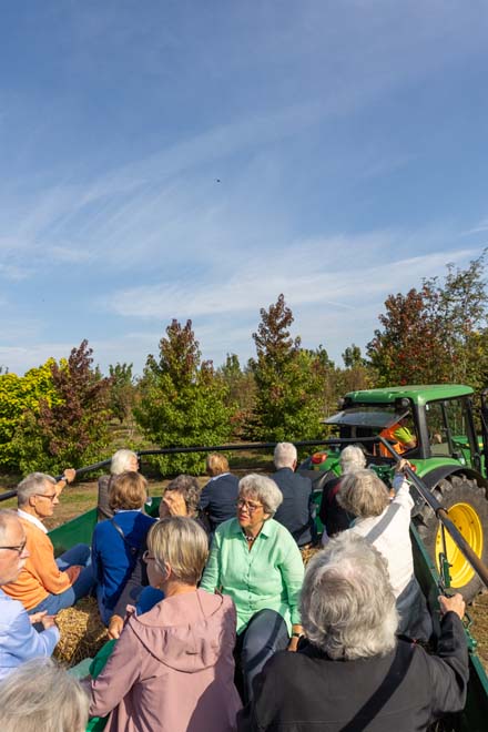 Treckertour durch die Quartiere