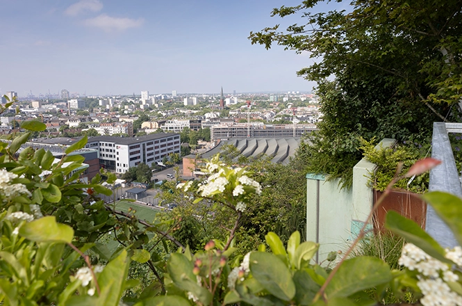 Blick über Hamburg 